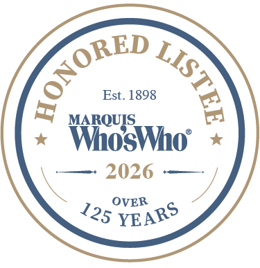 Marquis Who's Who in America 2026 Badge